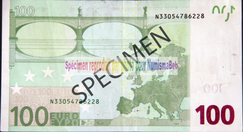 100 Euro Autriche JC Trichet